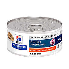 Hill's? Prescription Diet? z/d Skin/Food Sensitivities Wet Cat Food - Chicken
