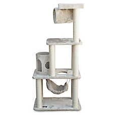 Majestic Pet 62-in Casita Cat Tree, Off White