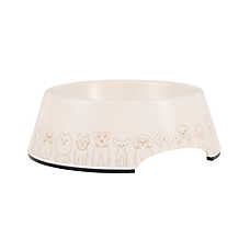 Top Paw? Tan Dog Melamine Dog Bowl, Multiple Sizes 12 OZ, 24 OZ