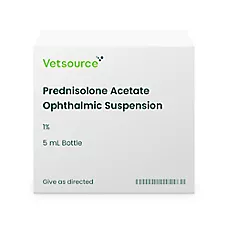 Prednisolone Acetate Ophthalmic Suspension 1% - 5 mL Bottle