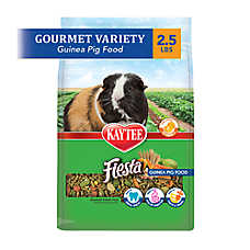 KAYTEE? Fiesta? Guinea Pig Food - Nutritious and Fun Blend - Dental Health and Digestion - 2.5 Lbs