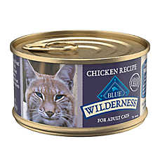 Blue Buffalo Wilderness Adult Wet Cat Food - Grain Free, Pate, 3 Oz.