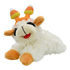 Multipet? Lamb Chop Candy Corn Plush Squeaker Dog Toy