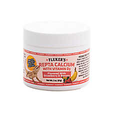 Fluker's Repta Calcium Strawberry Banana With Vitamin D3 2 OZ - D3 Calcium - 2 oz