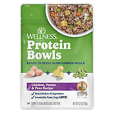Wellness Protein Bowls Slow-Cooked Meals Adult Wet Dog Food