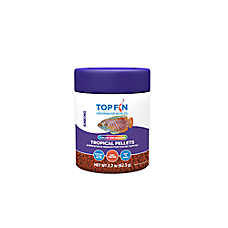 Top Fin? Tropical Pellets Fish Food - Freshwater Fish Food - 2.2 oz