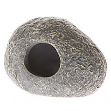 Top Fin? Cichlid Rock Aquarium Ornament - Fish Tank Decor - XS-Small