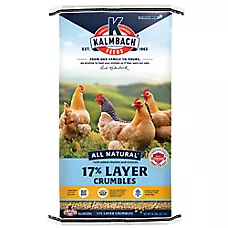 Kalmbach Feeds 17% All Natural Layer Crumble - Chicken Layer Feed
