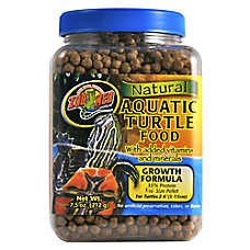 Zoo Med Aquatic Turtle Growth Formula - Juvenile Aquatic Turtle Food - 7.5 oz