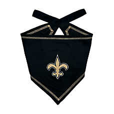 Pets First New Orleans Saints Tie Bandana