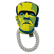 GMASON?Frankenstein Rope Plush Dog Toy