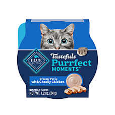 Blue Buffalo Tastefuls Purrfect Moments Lickable Adult Cat Treats - Creamy Puree, 1.2 Oz