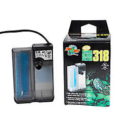 Zoo Med Turtle Clean Filter 318 Tank Filtration System Aquatic Reptile Turtle Tank Filter