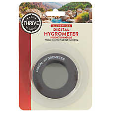 Thrive Reptile Digital Hygrometer - Terrarium Humidity Gauge