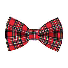 Made By Cleo? Hearthside Plaid Cat Bow Tie
