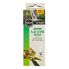 Thrive Tropical 5.0 UVB Bulb - Reptile UVB Lighting - 13-23W