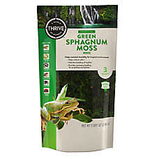 Thrive Tropical Reptile Green Sphagnum Moss - Terrarium Moss Substrate - 3 qt