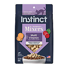 Instinct? Rawboost Mixers? Multivitamin Adult Freeze Dried Cat Food Topper - Natural, Grain Free