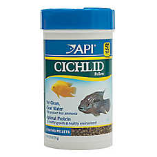 API? Cichlid Pellets Fish Food Complete Diet