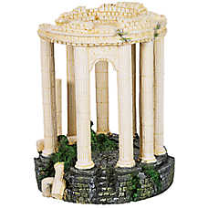 Top Fin? Roman Sanctuary Bubbler Aquarium Ornament - Fish Tank Decor, Aeration Decor - Large