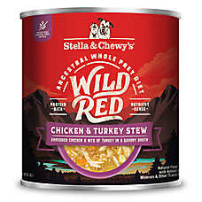 Stella & Chewy's Wild Red Stew Adult Wet Dog Food - Chicken & Turkey