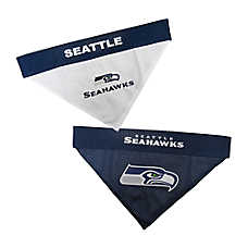 Seattle Seahawks NFL Reversible Pet Bandana