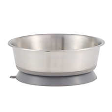 Top Paw? Stainless Steel Suction Base Dog Bowl