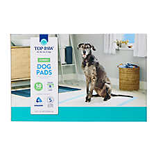 Top Paw? Jumbo Premium Dog and Puppy Pee Pads, Potty Training, 54" x 37", Unscented, 50 count