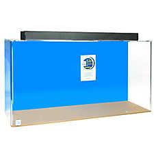Clear-For-Life UniQuarium 240 Gallon Rectangle Aquarium Acrylic Fish Tank Built-In Filter