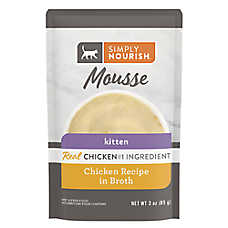 Simply Nourish Kitten Wet Food - Natural, Mousse, 3 Oz