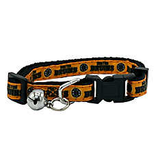 Pets First NHL Boston Bruins Satin Cat Collar