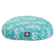 Majestic Pet Seahorse Round Indoor & Outdoor Dog Bed