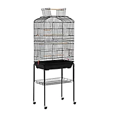 Yaheetech Large Rolling Parrot Bird Cage with Slide-out Tray for Parrots