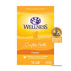 Wellness? Complete Health Puppy Food - Natural, Chicken, Oatmeal & Salmon Meal