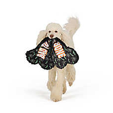 Thrills & Chills&trade; Halloween Plush Flattie Bone Dog Toy