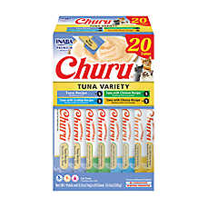 Inaba Churu Purees Lickable Cat Treats - Variety Pack, 20 Ct