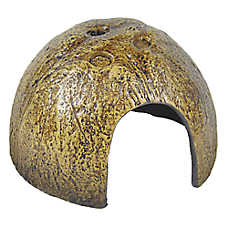Thrive Coconut Shell Hut Reptile Decor - Reptile Hide Decor