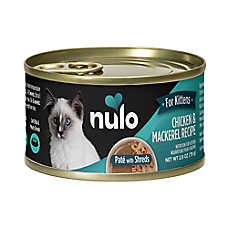 Nulo for Kittens Wet Cat Food - Natural, Pate with Shreds, 2.8oz