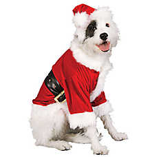 Rubie's Pet Shop Holiday Santa Clause Dog & Cat Costume