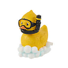 Top Fin? Snorkel Duck Bubbler Aquarium Ornament - Fish Tank Decor, Aeration Decor - Small