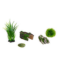 Top Fin? Natural Aquatic Ornament Pack - Fish Tank Decor