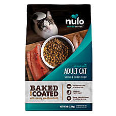 Nulo Baked and Coated Adult Cat Food - Grain Free, Salmon & Chicken