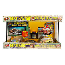 Zoo Med ReptiHabitat Hermit Crab Terrarium Kit - Hermit Crab Habitat Starter Kit - 11.5x21.5x12