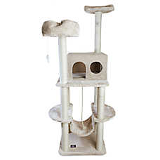 Majestic Pet 76-in Casita Cat Tree, Tan
