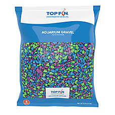 Top Fin? Premium Aquarium Gravel - Blue, Green & Purple - Fish Tank Substrate - 5 lb