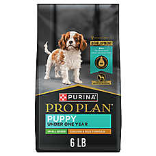Purina Pro Plan High Protein Small Breed Dry Puppy Food DHA Chicken & Rice Formula