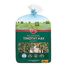 KAYTEE? All Natural Timothy Hay - High Fiber - Grown Specifically for Small Animals - 24-96 oz