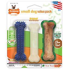 Nylabone Value Pack Chew Dog Toy 3 Pack, Small